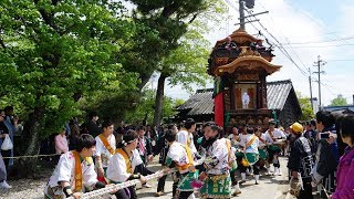 平成30年4月15日　長尾の春祭り(本祭)　武雄神社曳き出し(小迎・馬場・玉貫・下門・市場・上ヶ)