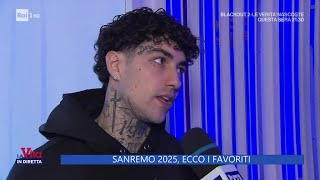 Sanremo 2025, i primi voti agli artisti dopo l'anteprima - La vita in diretta 21/01/2025