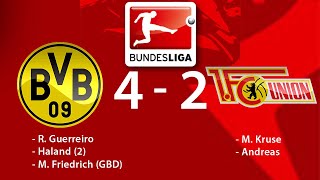 Borussia Dortmund - Union Berlin 4-2 - Zona Rumput