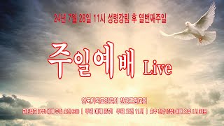 천안드림교회 240728 주일예배Live | “무너진 삶 치유하는 주님 말씀 듣고 보고 행하라!” | 사29:13-16 행8:1-8 막1:21-28 시17:7-9