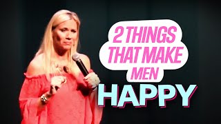Two Things That Make Men Happy | Leanne Morgan Comedy