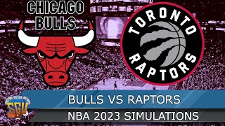 Chicago Bulls vs Toronto Raptors - NBA Play-In 4/12/2023 Full Game Highlights - NBA 2K23 Sim