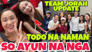 TEAM JORAH UPDATE | MULING SUMUPORTA SI SARAH SA HULING LARO NI JOVELYN GONZAGA KASAMA NG TROPA.