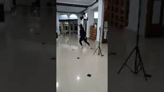 Senam Bersama peserta Mabit|| Pengajian @Aula Masjid At Taqwa