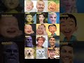 Famous People, Baby, Animation, singing Bing Bong Borat #Shorts