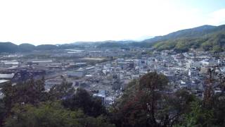 20111031_鎮海山城址から竹原市を望む_Short