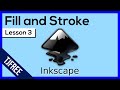Inkscape Lesson 3 - Fill and Stroke Settings