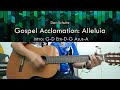 Alleluia - Dan Schutte - Guitar Chords