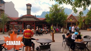 Canmore Downtown Virtual Walking Tour in September 2022 #Alberta #Canada