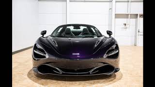 2020 Amethyst Black 720S Spider - McLaren Orlando Inventory