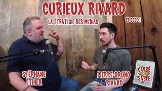 Curieux Rivard - #1 - La Stratégie des Médias avec Stéphane Éthier