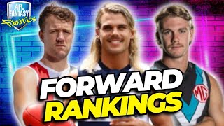 Top 20 Forward Rankings | AFL Fantasy 2025