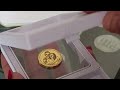 personalized 22k gold coin with your custom images text bis hallmarked