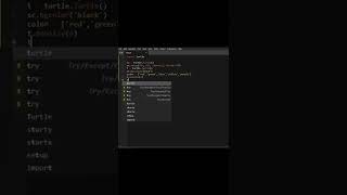 Draw a Clock Dial Using Python Turtle 😎 | Python Tutorial #shorts #python
