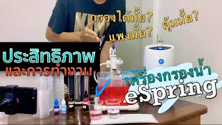 ช้าๆ ชัดๆ เข้าใจง่าย เครื่องกรองน้ำ eSpring Amway คุ้มมั้ย? ใช้งานยังไง? ต้องเปลี่ยนไส้กรองตอนไหน?