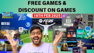 Claim Weekly FREE Games \u0026 Discount on Games -16th Feb 2025 🔥🎮