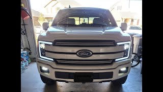 Xenon Depot HID H7 install for 2019 Ford F-150!  Halogen, to LED, to HID. Spec-D Tuning Projector.