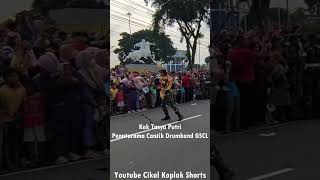 Menyala Kak Tasya Putri!! Aksi Keren Idola Baru Penatarama GSCL #shorts #drumband #akmil