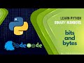 Binary Numbers in Python | Bits and Bytes | Python | Python Course for Beginners | CodeMode