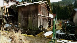 京都の風化する集落【田舎散歩・集落の風景】(京都市北区大森東町)Omori Higashimachi, Kyoto Japan