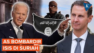 Rezim Bashar Al-Assad Tumbang, AS Langsung Bombardir Basis Isis di Suriah