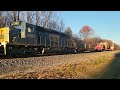 huge high u0026 wide with caboose csx special move s990 sd40 3 4001 in unionville ohio 11 9 22