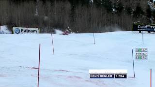Resi Stiegler - 11th - Nature Valley Aspen Winternational - Slalom - U.S. Ski Team