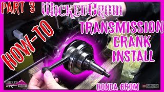 Honda Grom Crank & Transmission Install | Part 3 Grom Motor Rebuild