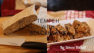Blackbeans  tempeh (soybeans and blackbeans) || Step by step