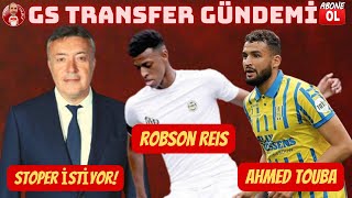 DIŞ BASIN YAZDI GALATASARAY YABANCI STOPER ARIYOR | LİSTEDE ROBSON REIS VE AHMED TOUBA VAR