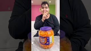 SPILLED CHEESE BALLS PRANK ON BROTHER 😂 #shorts