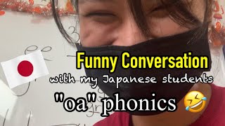 Funny Eikaiwa with Japanese students | phonics edition 🤣