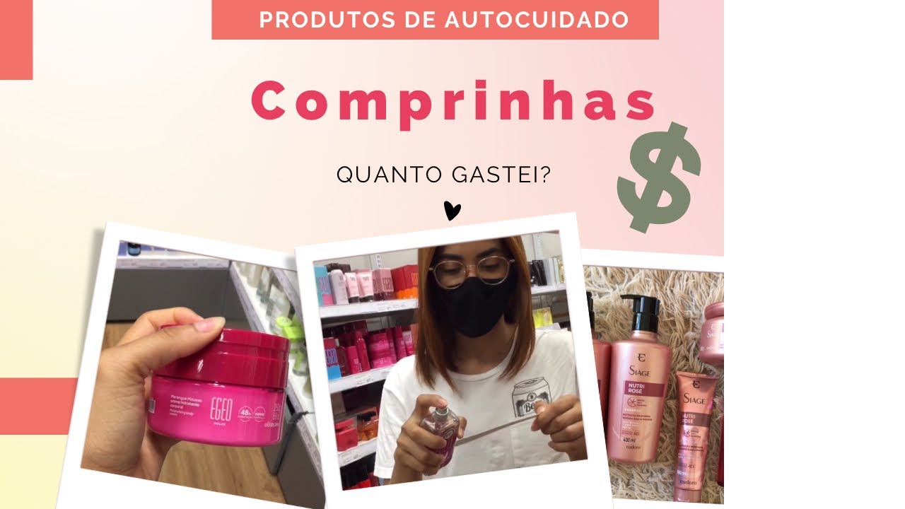 Comprinhas Na Boticário De Produtos Autocuidado Skin Care Cabelo E