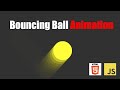 Create a Bouncing Ball Animation using JavaScript and HTML5 Canvas (Beginner Level Tutorial)