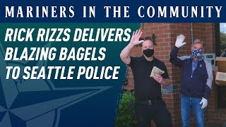 Rick Rizzs Delivers Blazing Bagels Seattle Police Department