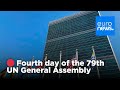 🔴 LIVE - Fourth day of the 79th UN General Assembly | euronews 🇬🇧