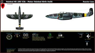 Heinkel HE 280 V3b - Motor Heinkel Hirth HeS6