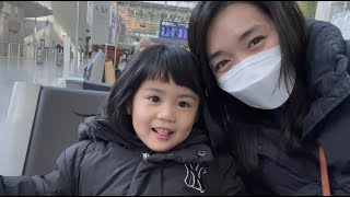 Working Single Mom in Germany l Vlog l See you soon Mom l Frankfurt Airport l Back to The Reality