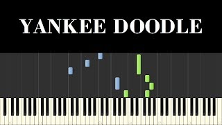 ♪ Easy Piano Tutorial: Yankee Doodle