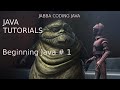 Hello World Java Tutorial | Beginning Java