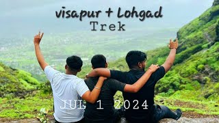 विसापूर लोहगड रेंज ट्रेक | मजेदार ट्रेक | पुणे ते विसापूर | पावसाळी ट्रेक #comedy #trek #trekking