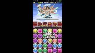 【パズドラ】サンダルフォン降臨　覚醒曹操PT　マルチ高速周回　宝玉対応