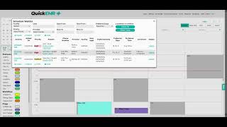 QuickEMR Appointment Book Waitlist