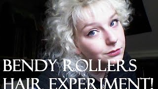 Hair Experiment with Bendy Rollers! | Julia Lion Hair