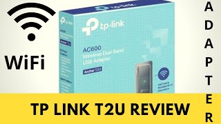 TP Link T2U Review: Cheapest & Best Dual Band WiFi Adapter USB (2.4GHz vs 5GHz) - How To Setup