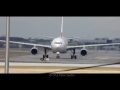 *very soft landing* air algerie a330 202 a332 landing u0026 taxiing at yul