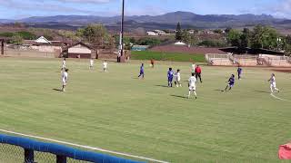 KIF JV Boys Soccer - Kapaa at Waimea - December 14, 2024