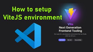🔴#2 Streamline Your Web Development Workflow: A Step-by-Step Guide to Installing Vite.js with VSCode