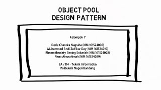 Object Pool Design Pattern - JTK POLBAN