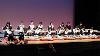 【箏曲】風神～さん・さん・さくら／大田区芸術フェスティバル　大田ジュニア邦楽合奏団